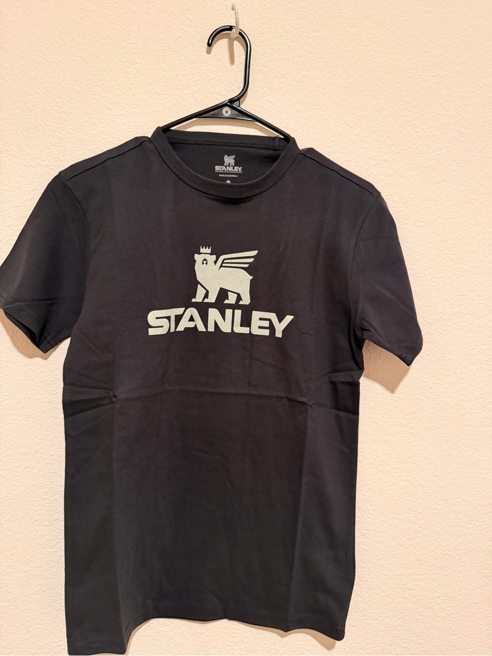 Stanley Black Short-Sleeve Tee with Light Logo